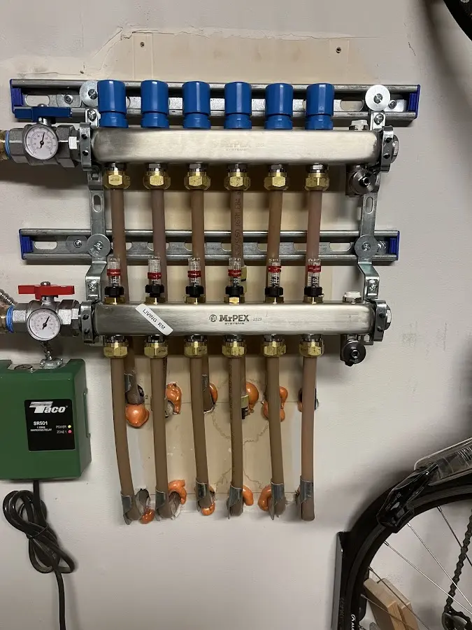 Plumber performing Leak Detection at a residential property in Belmont